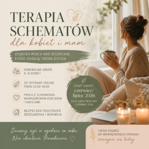Terapia Grupowa dla Mam w nurcie terapii schematów (online)